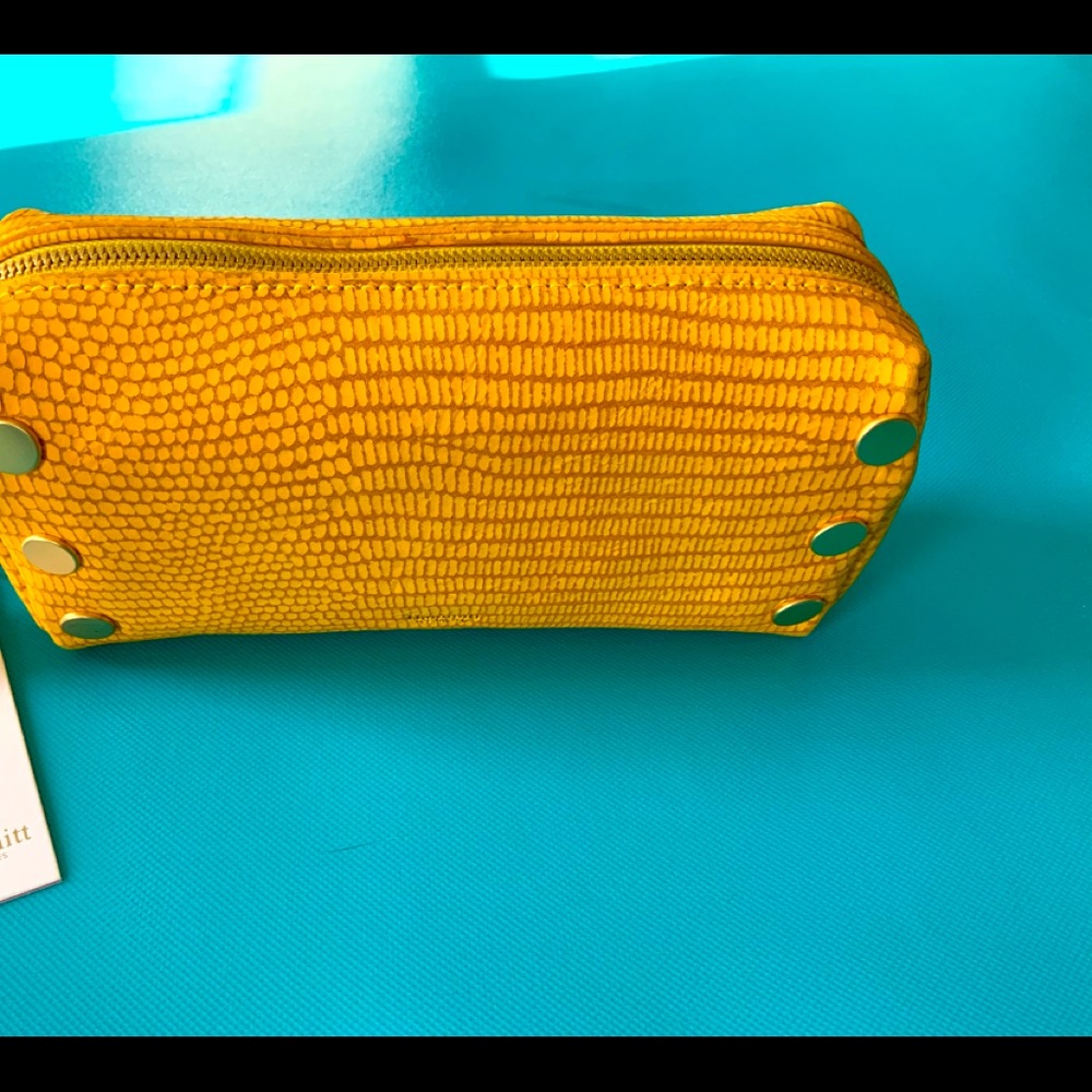 Hammitt Leather Make Up Bag - Pineapple